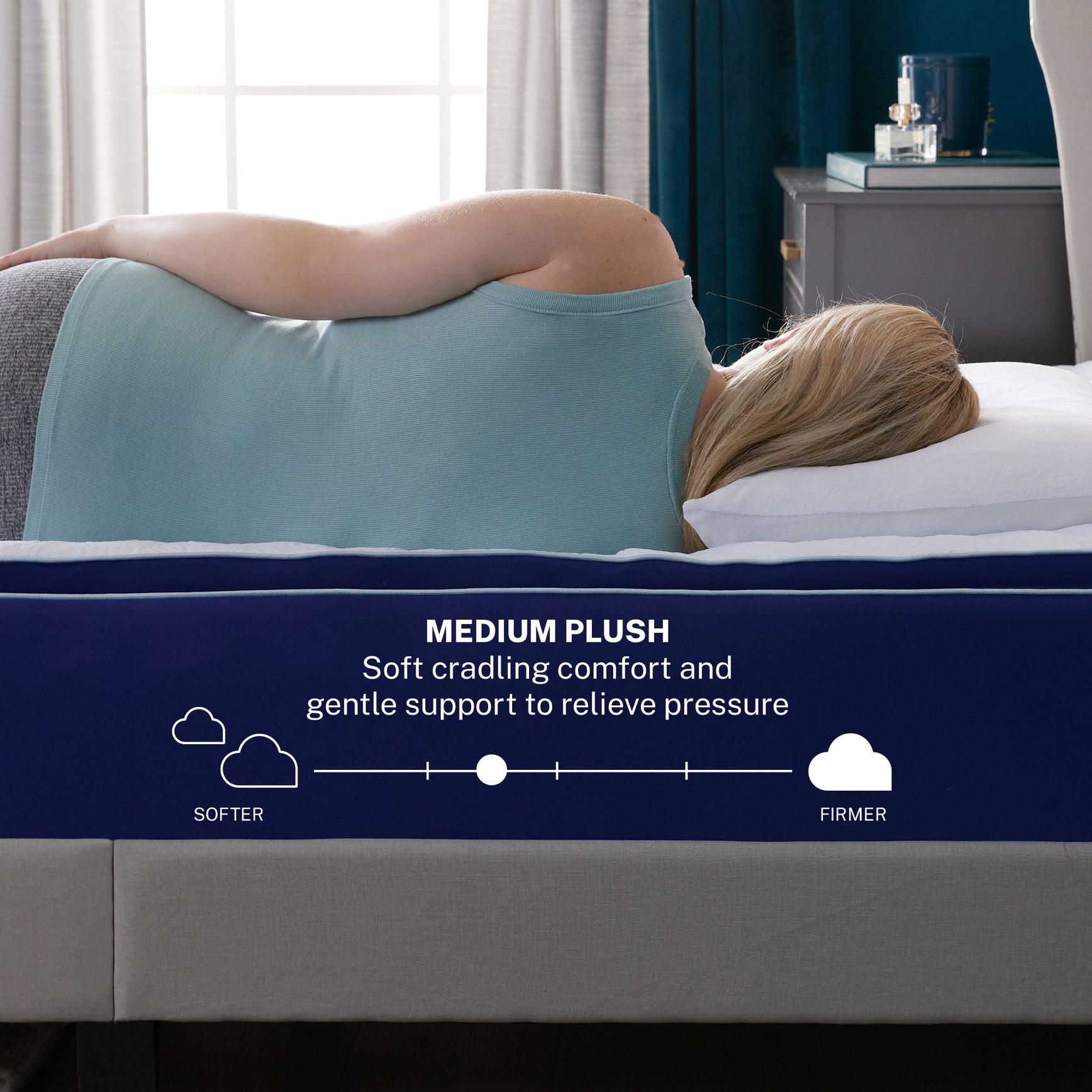 Skyler 12” Medium Plush Gel Memory Foam Mattress – SleepInnovations