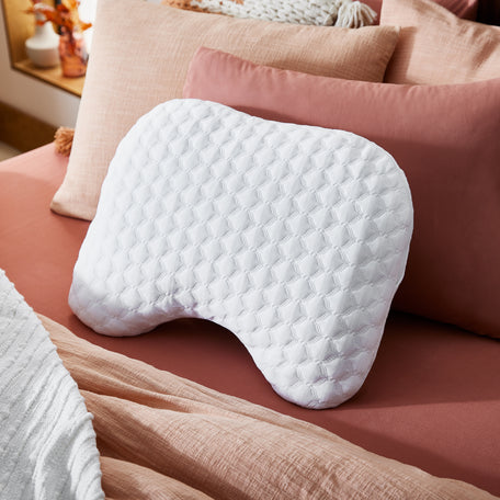 Swiss Comforts Memory Foam Pillows Cooling Gel - Extra Hard Flat